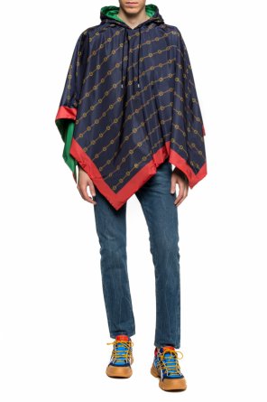 Reversible poncho, zdjęcie 2 Reversible poncho od Gucci